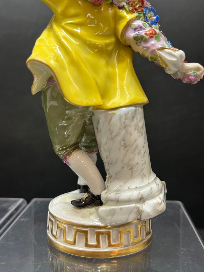 マイセン ガーデナーの恋人たち 高さ17cm トエカ 東ゆ7-0317⭐︎2F