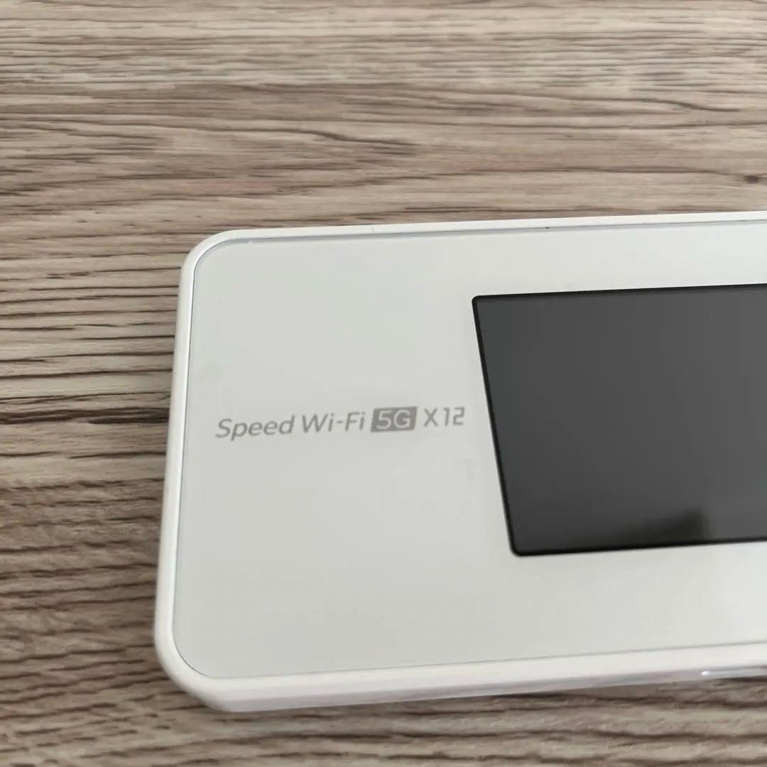Speed Wi-Fi 5G X12 ホワイト - メルカリ