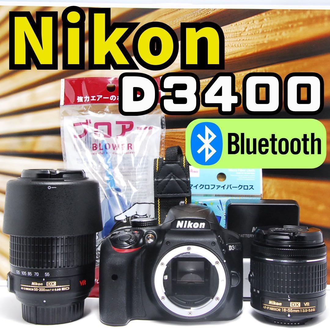 Nikon D3400 デジタル一眼レフカメラ Bluetooth スマホ転送 ASCII.jp：撮った写真をスマホに自動転送！ ニコンがエントリー一眼