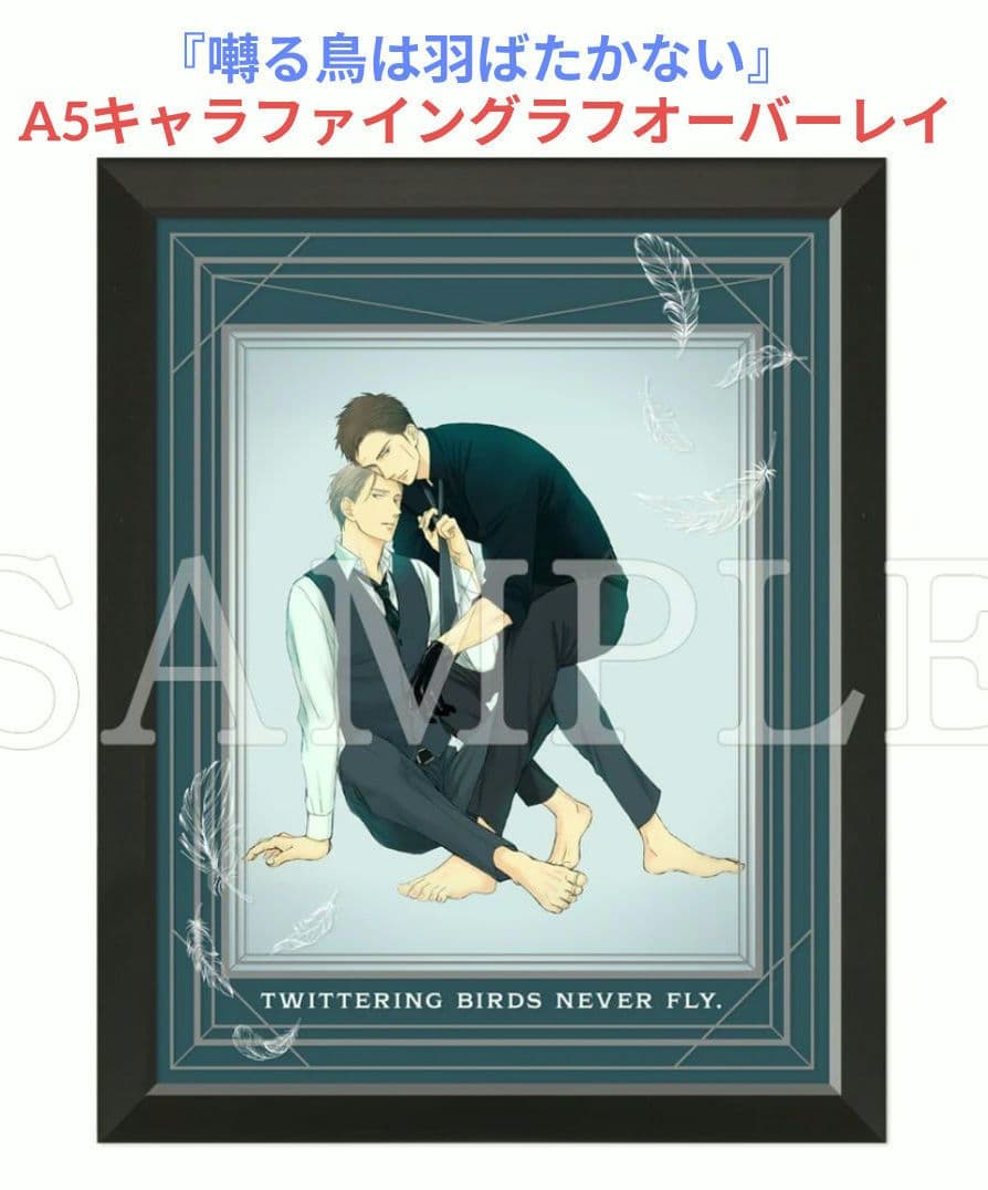 囀る鳥は羽ばたかない キャラファイングラフ オーバーレイ 高精細額装 ヨネダコウ 囀る鳥は羽ばたかない キャラファイングラフ オーバーレイ 高精細額装