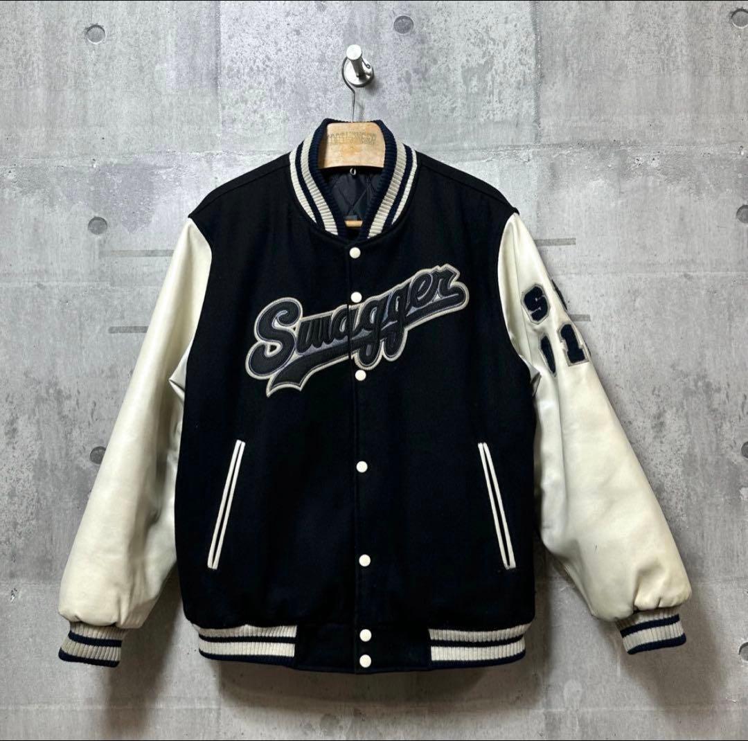Swagger スタジャン 黒/白 - メルカリ