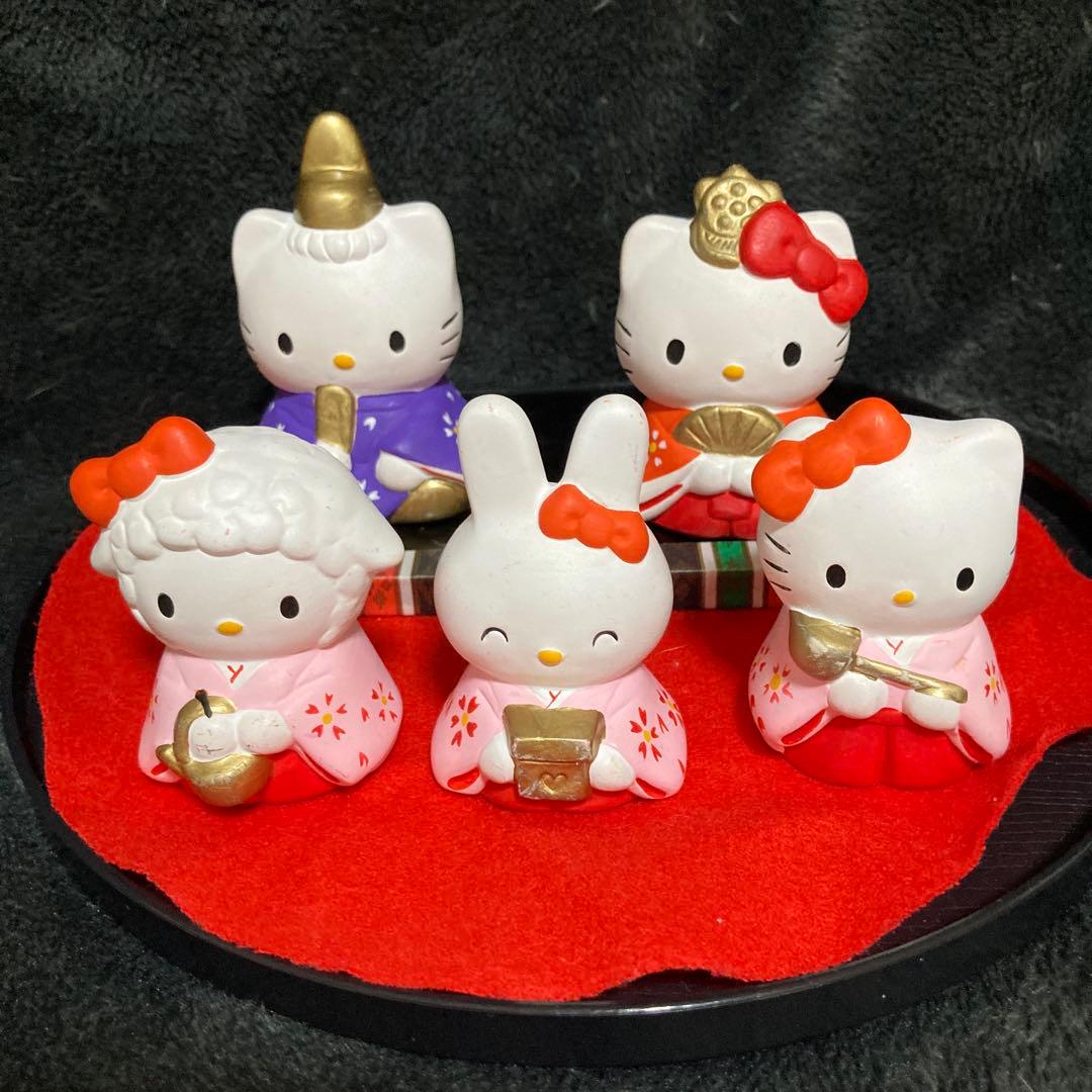 ハローキティ 雛人形 5体セット - メルカリ