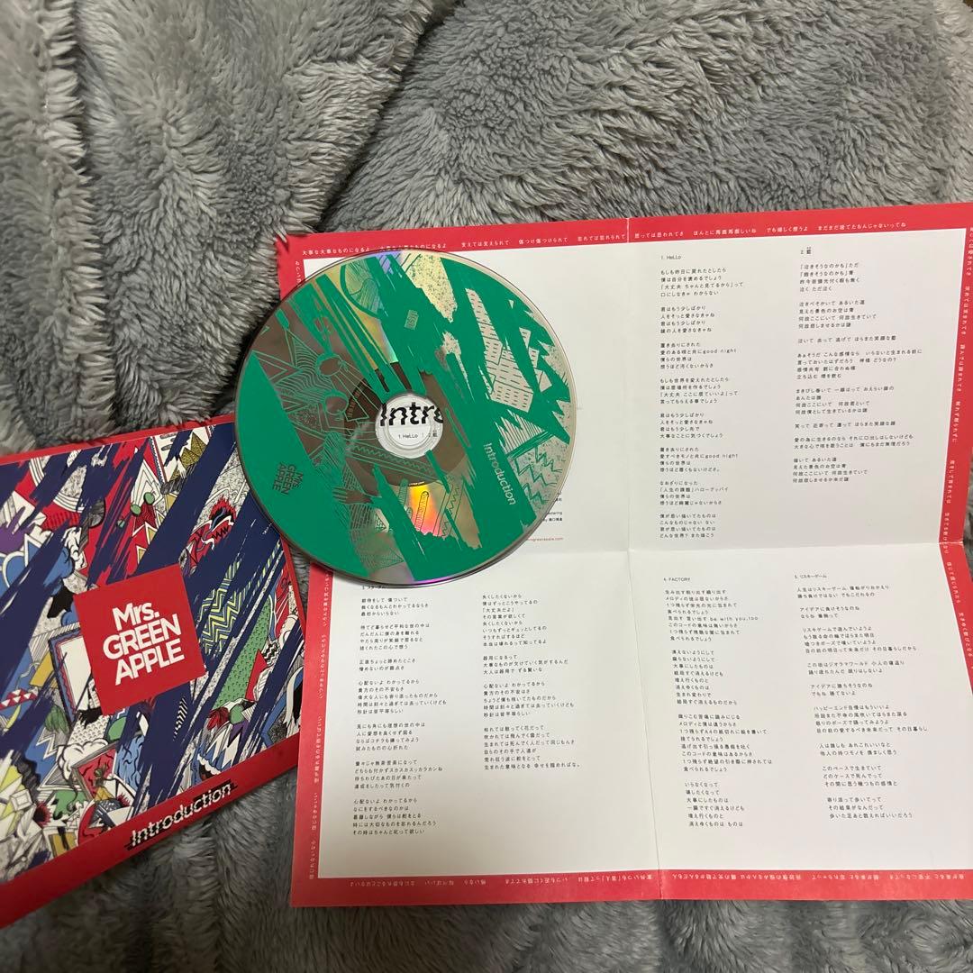 名廃盤 Mrs.GREEN APPLE Introduction - メルカリ
