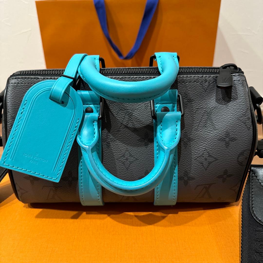 Louis Vuitton キーポル25 限定カラー ターコイズ ルイヴィトン - メルカリ