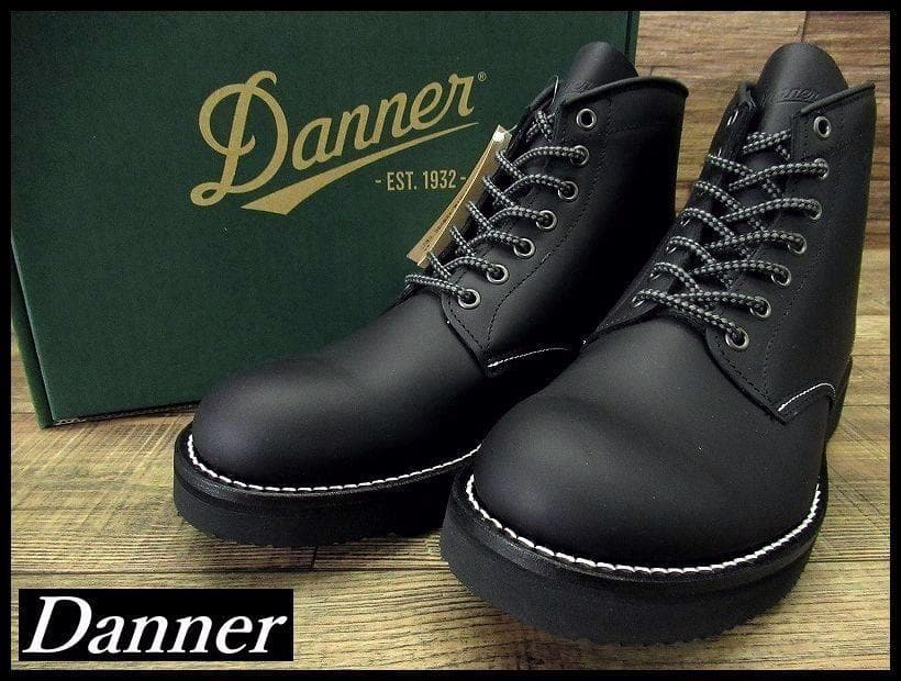 専用 日本製 ダナー ミルバスター 撥水レザー ワーク ブーツ 黒 26.5