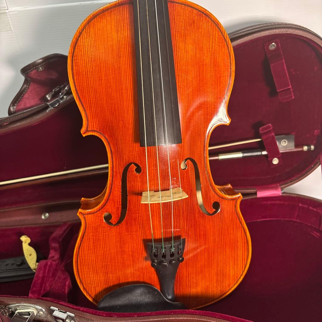 良品】スズキ バイオリン No.520 4/4 1984年 虎杢 弓 ケース - メルカリ