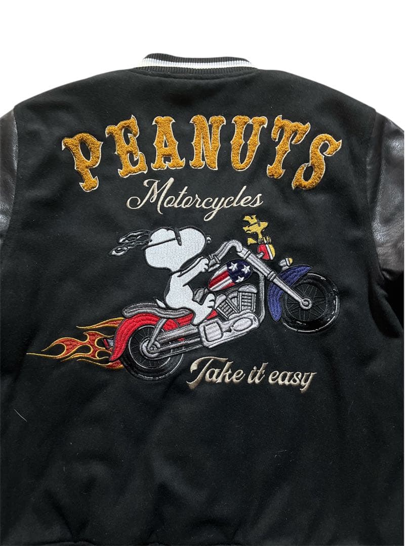 マ*チ様 【売切り】FLAGSTAFF フラグスタフ スヌーピー スタジャン L マ*チ様 【売切り】FLAGSTAFF フラグスタフ スヌーピー スタジャン L