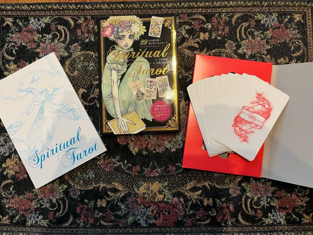 タロットカード 宇野亜喜良 スピリチュアルタロット 22枚 新装版