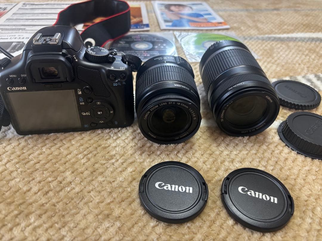 《極美品》Canon EOS kiss x2 ダブルズームキットセット