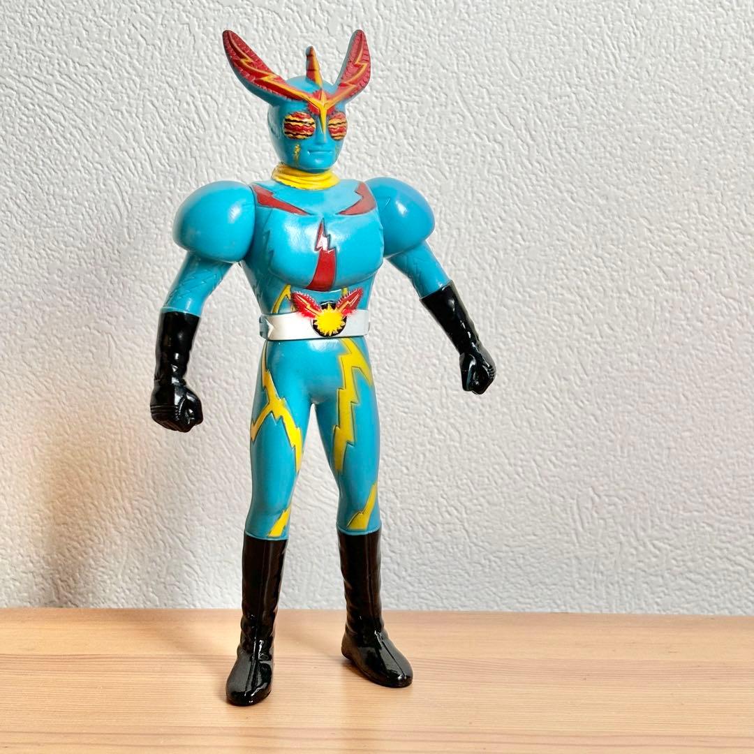イナズマン』 1990年製 ソフビ 変身ヒーローシリーズ3 - メルカリ