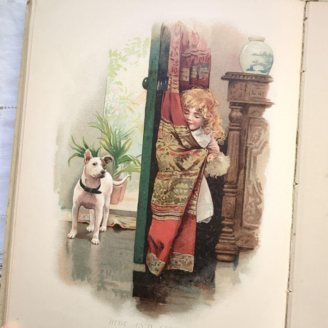 超稀少1888ハリエットベネット絵本 洋書 児童書 アンティーク