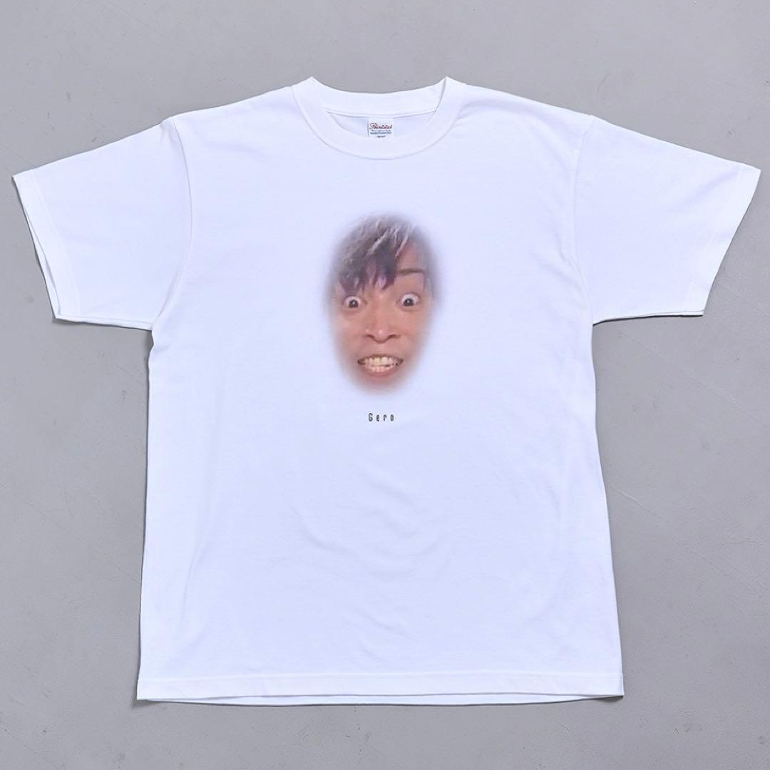 Geroの顔面半袖Tシャツ2023(WHITE)[Mサイズ] - メルカリ