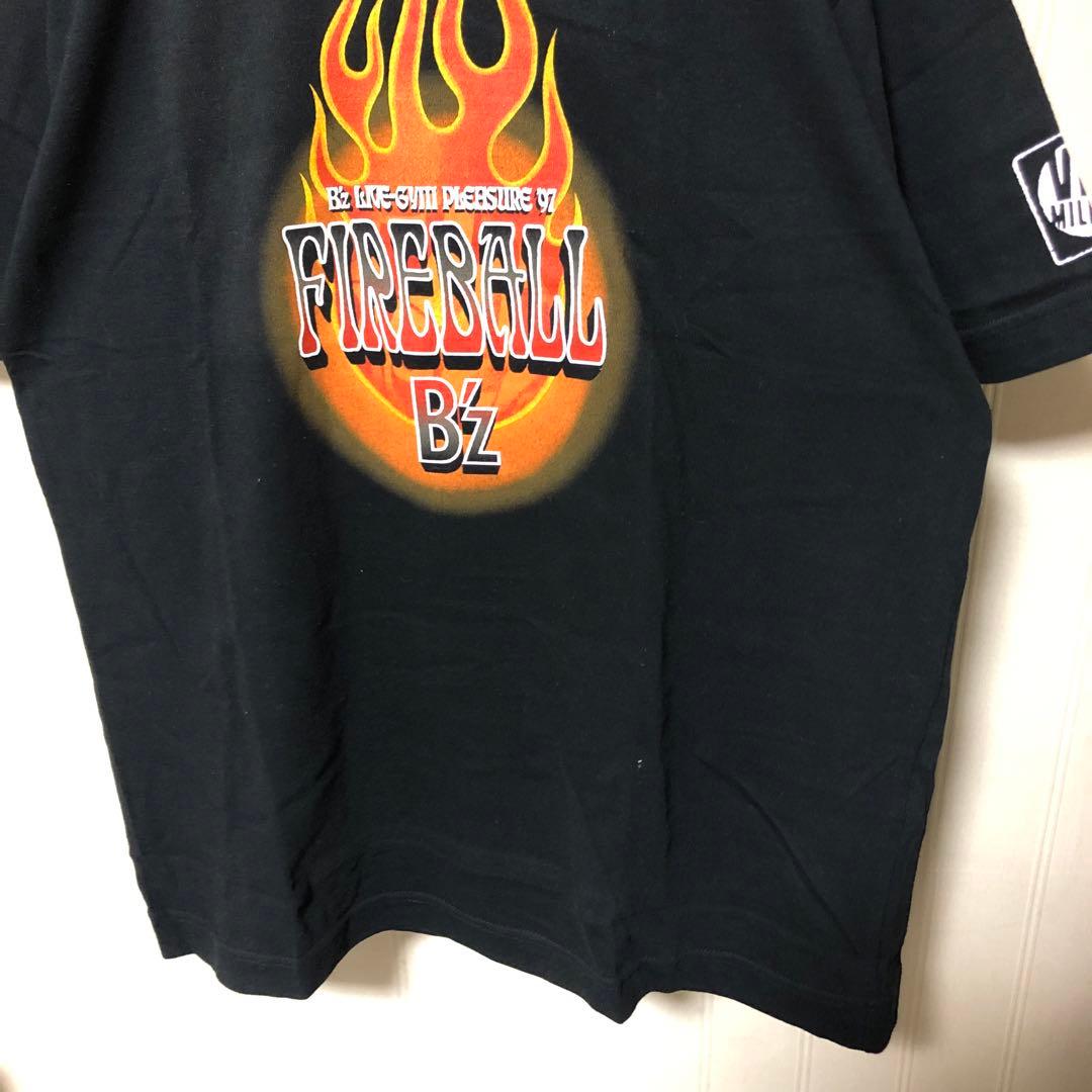 B'z LIVE GYM PLEASURE '97 FIREBALL Tシャツ - メルカリ