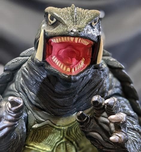 平成ゴジラ1991 ＆ガメラ1995 ビッグスケールソフビ（バンダイ）2体