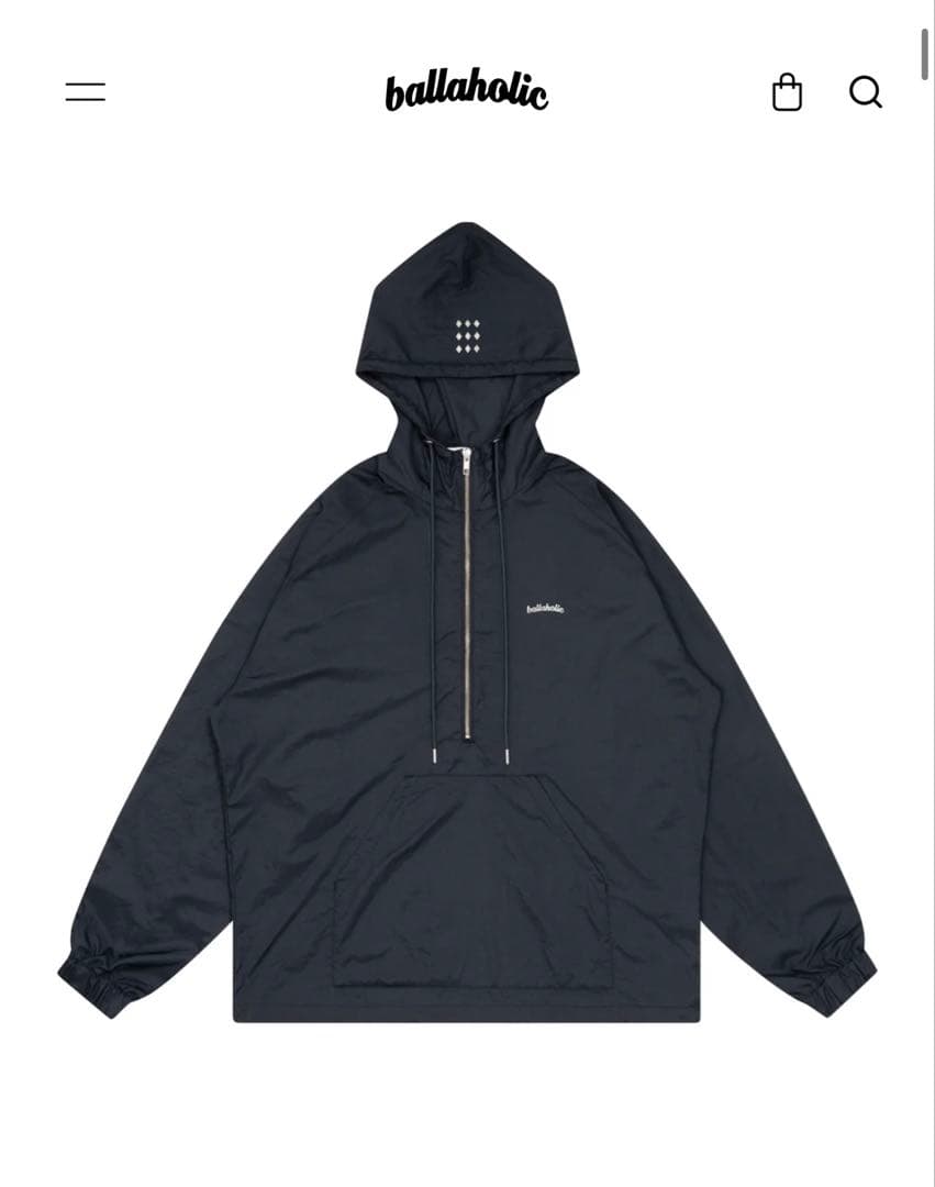 ballaholic W Face Half Zip Pull Over