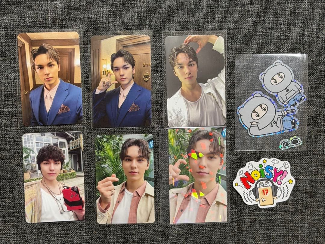 SEVENTEEN VERNON トレカ ステッカー - メルカリ