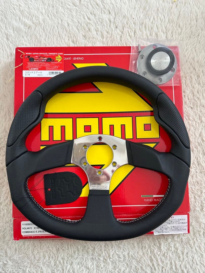 momo ステアリング　コマンド2アール MOMO（モモ） 日本正規品 ステアリング COMMANDO 2 R 32φ（コマンド2R