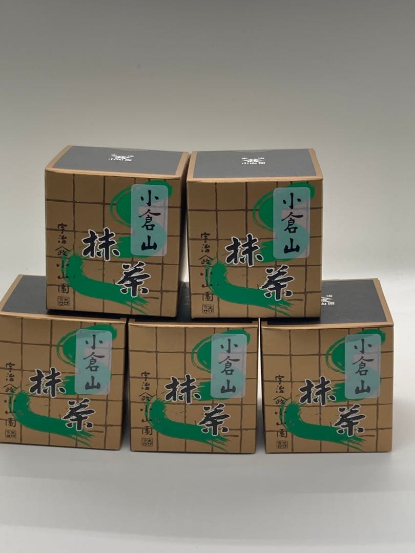 【山政小山園 宇治抹茶】抹茶 粉末 小倉山　30g×5個 抹茶 MATCHA powdered grenn tea 小倉山 30g入り 山政小山園 薄茶用