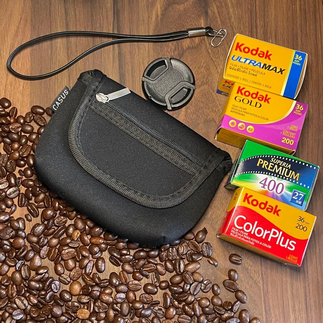 ✴️初心者向セット✴️人気シボ革グリーンレザー✴️オリンパスPEN EE