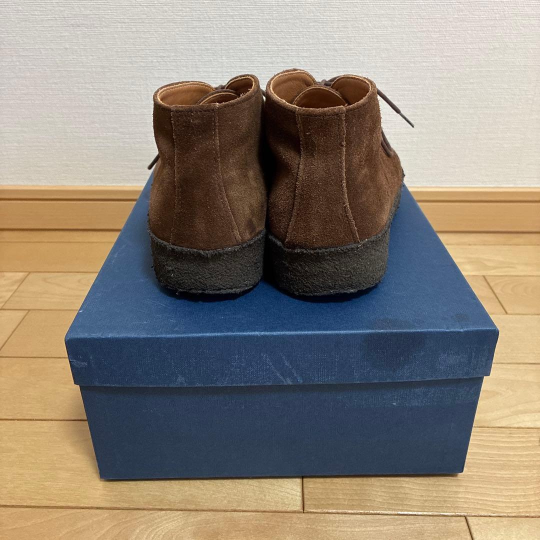 SANDERS サンダース チャッカブーツ スエード ブラウン 箱あり