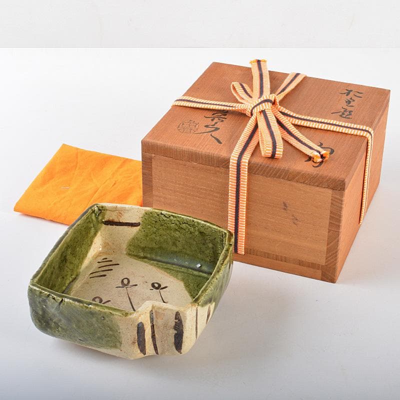 北大路魯山人作 織部焼 向付 共箱 D R5335 - メルカリ