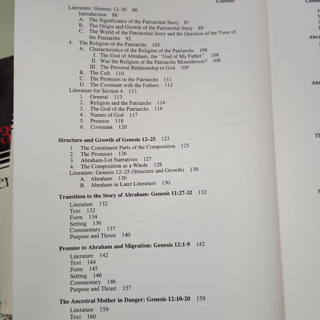 創世記注解；C.ヴェスターマン著　 \"GENESIS\" 全3巻揃　　英訳版