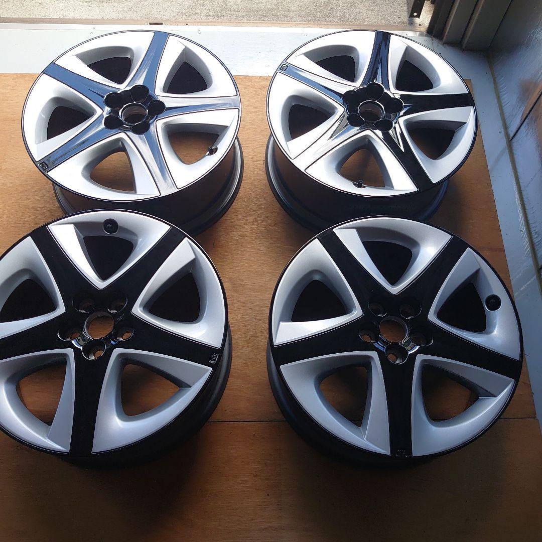 専用出品.新車外し.50プリウス.純正アルミホイール.17インチ.2本セット