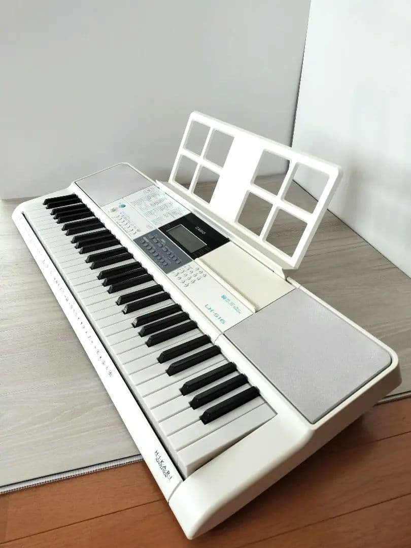 CASIO 光ナビゲーション キーボード LK-516 61鍵盤 230曲 - メルカリ