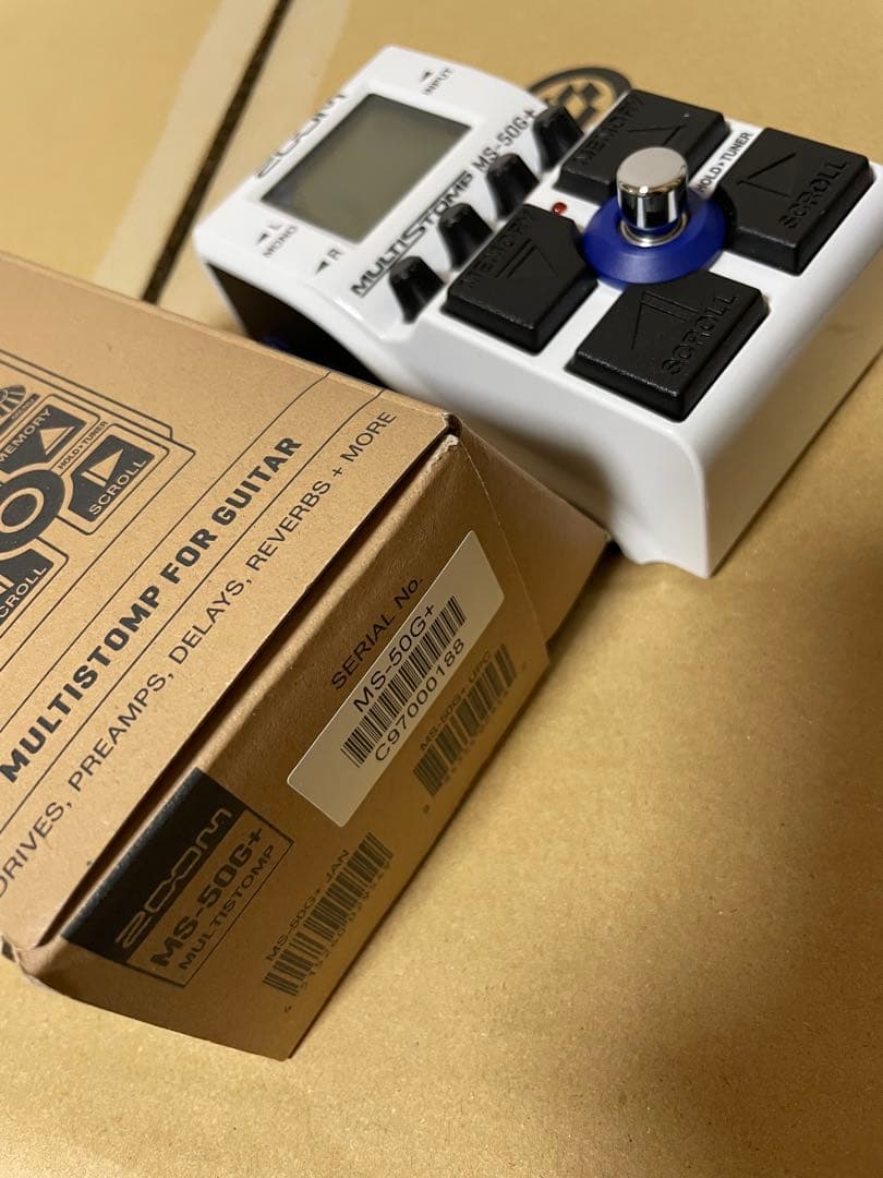 ZOOM MS-50G+【ほぼ未使用】 MS-50G+ MultiStomp for Guitarists | Buy Now | ZOOM