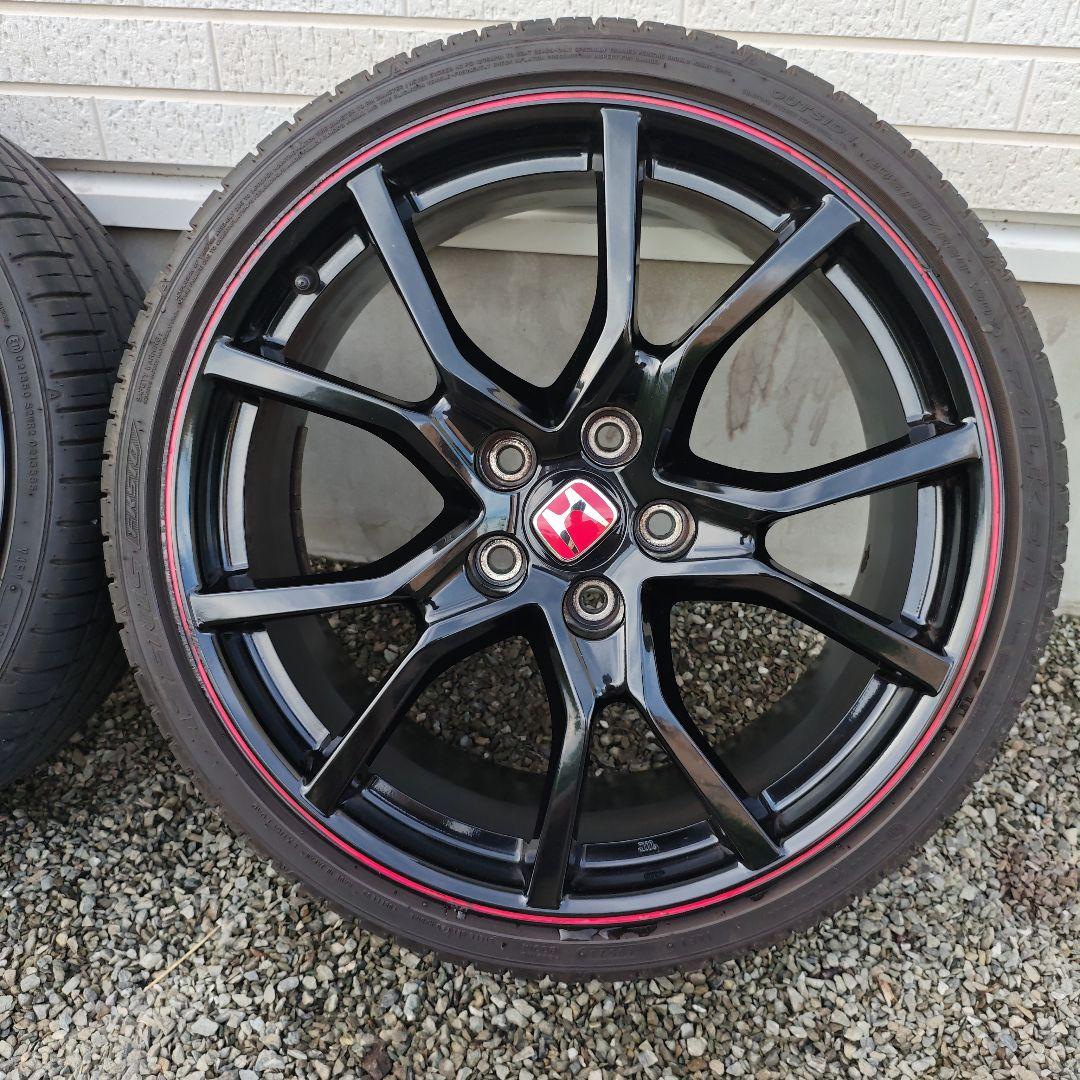 シビックタイプR(FK8)純正ホイール&タイヤ1本③ - メルカリ
