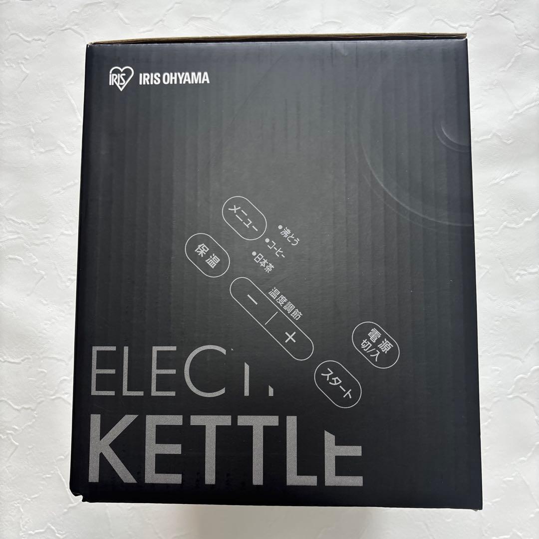 IRIS OHYAMA 電気ケトル 0.6L IKE-C600T