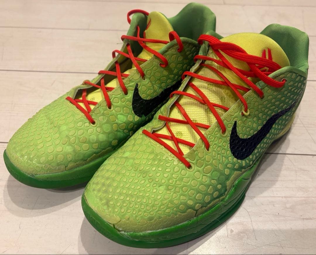Nike Kobe 6 グリンチ Nike Zoom Kobe 6 Protro Low Reverse Grinch Kobe Bryant Reverse