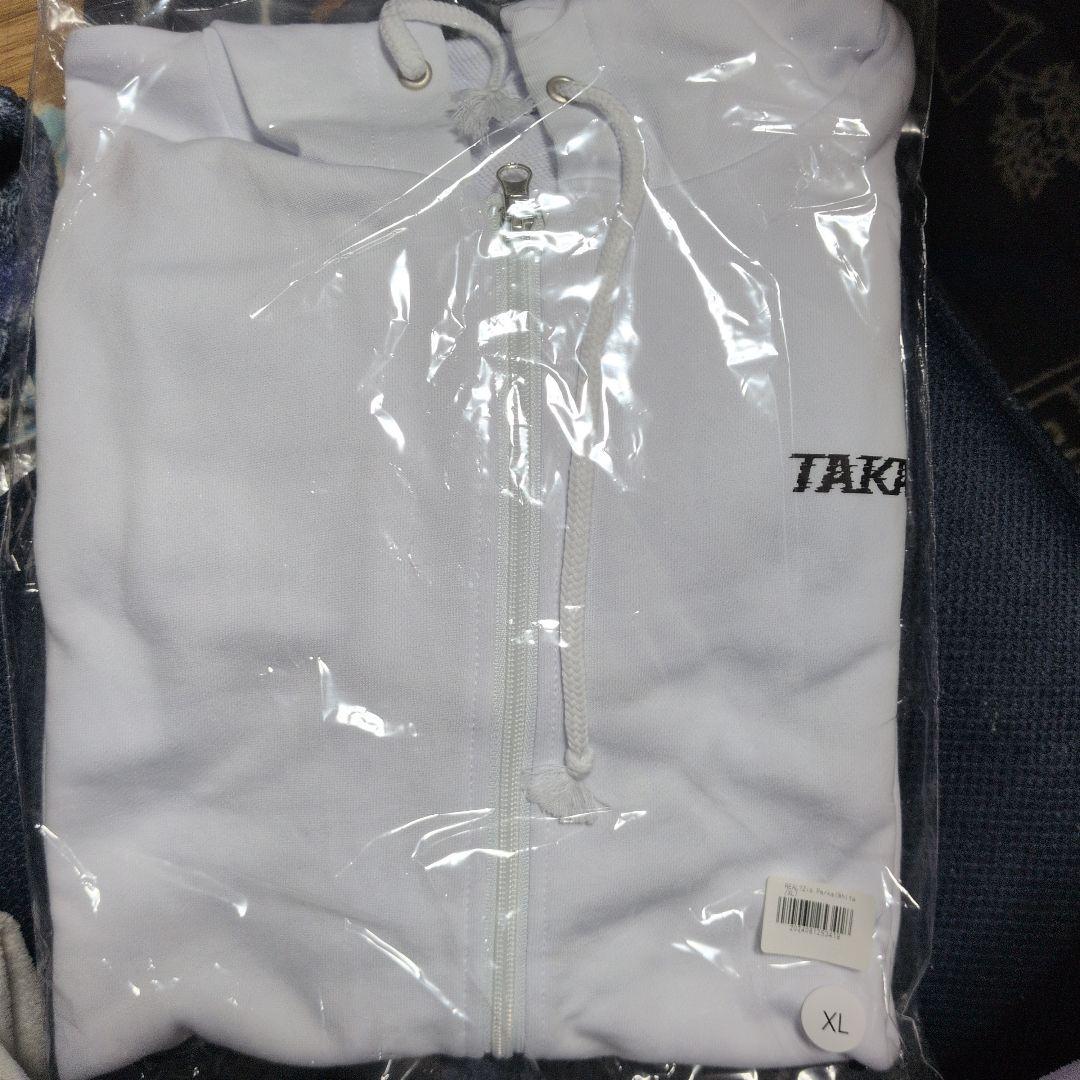 かか様専用 超特急 REAL？ 白 パーカー タカシ - メルカリ
