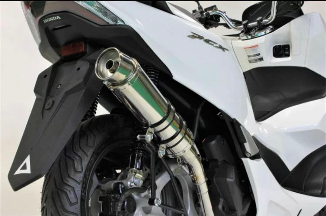 HMS ホンダ PCX125 (2BJ-JK05) R300 バイクマフラー ホンダ（HONDA） HMS PCX125 バイクマフラー 2BJ-JK05 8BJ-JK05 2021年