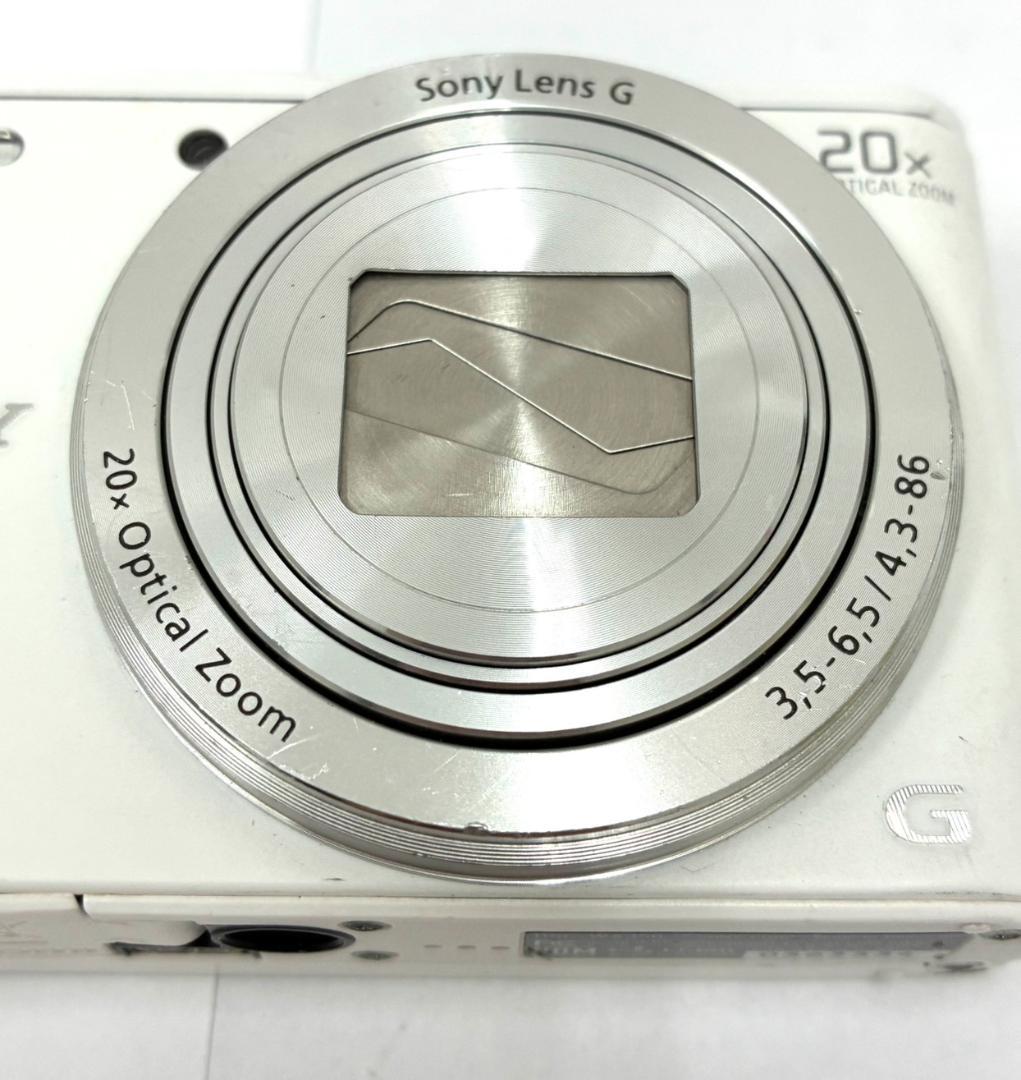 25H12-091 SONY サイバーショット ソニー DSC-WX350 白 - メルカリ
