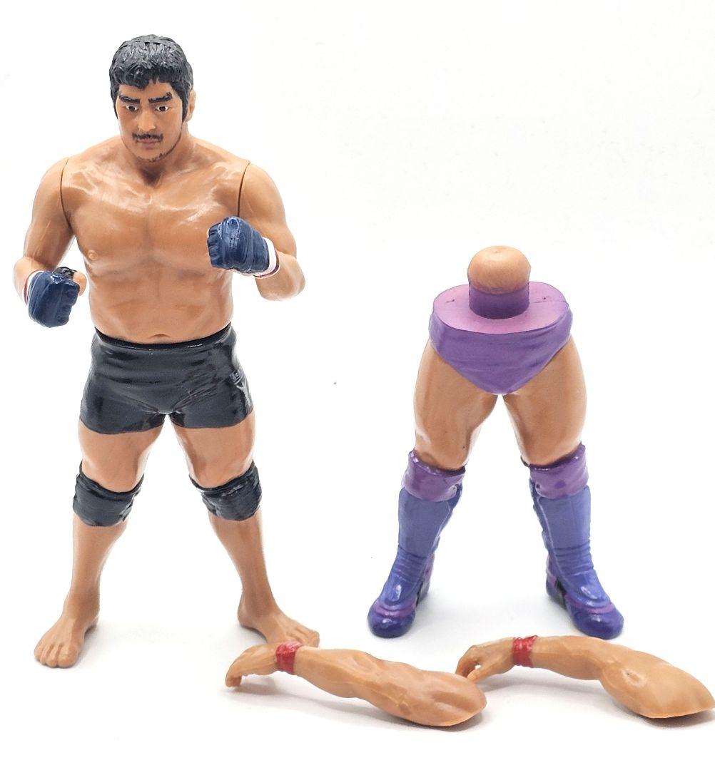 高田延彦 黒ヒゲ&紫 フィギュア UWF - メルカリ