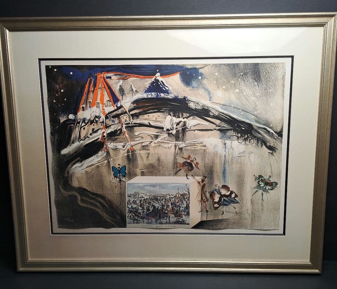 サルバドール ダリ リトグラフ 冬のセントラルパーク サルバドール ダリ リトグラフ 冬のセントラルパーク - メルカリ