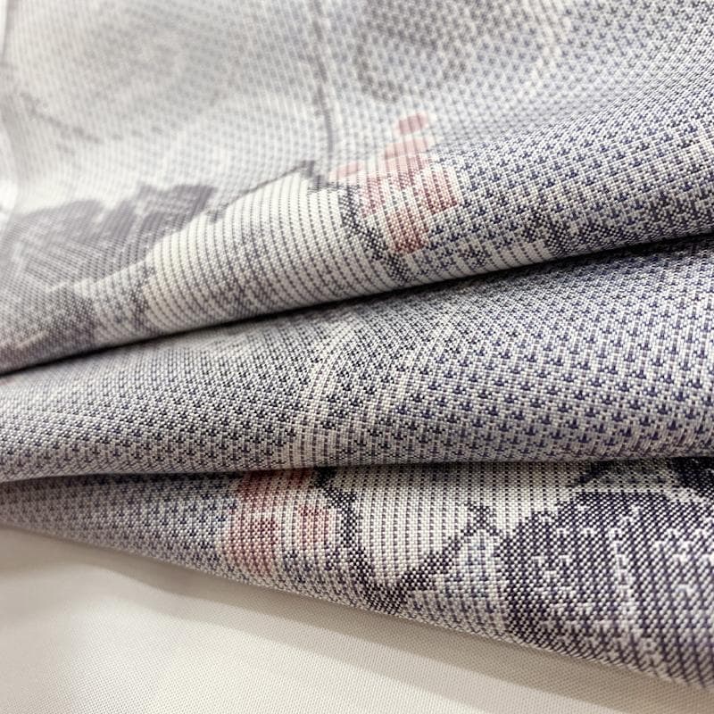 503mt59○都喜ヱ門 本場白大島紬 朝露の輝き 太陽印 銀ラベル 証紙付