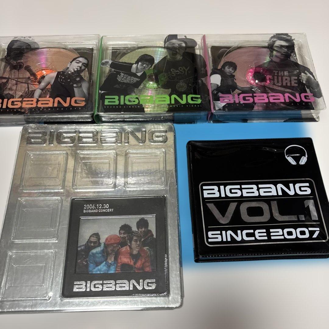 BIGBANG レア廃盤CD vol.1 とシングルアルバム　稀少なフレーム ☆レア廃盤】セットBIGBANG VOL.1 SINCE 2007 CDセット - メルカリ