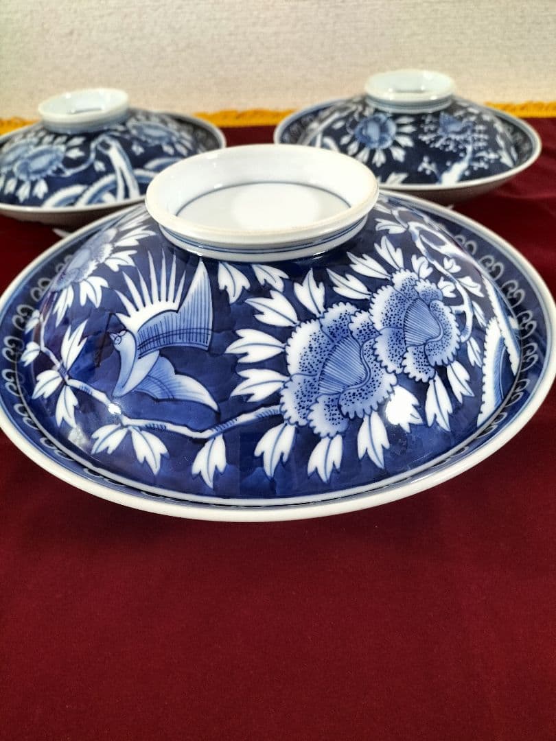 三川内焼 平戸祐祥3皿セット蓋付き 最終値下げ - メルカリ