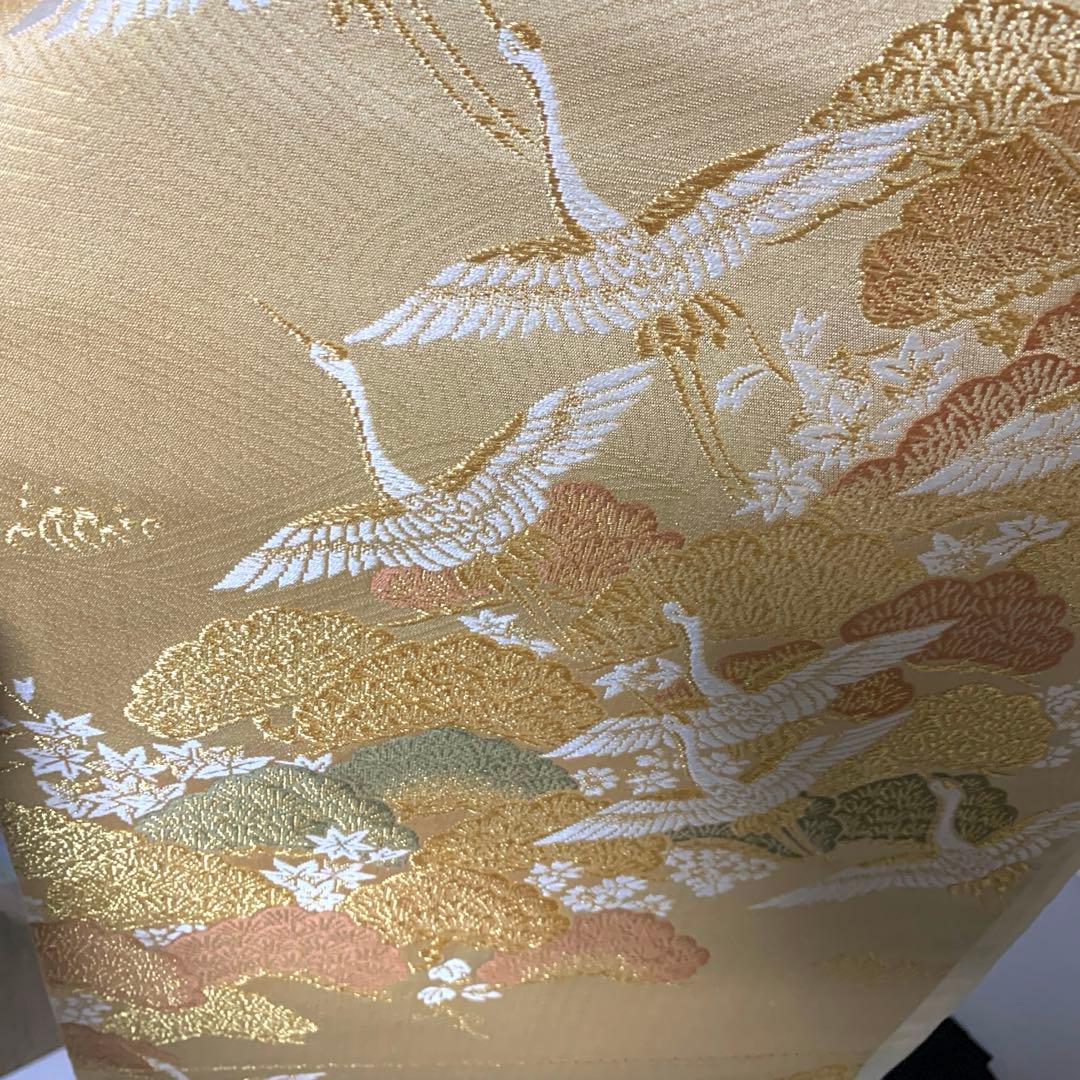 さち様専用 美品 正絹 黒留袖 五つ紋 金彩 舞鶴 6点セット - メルカリ