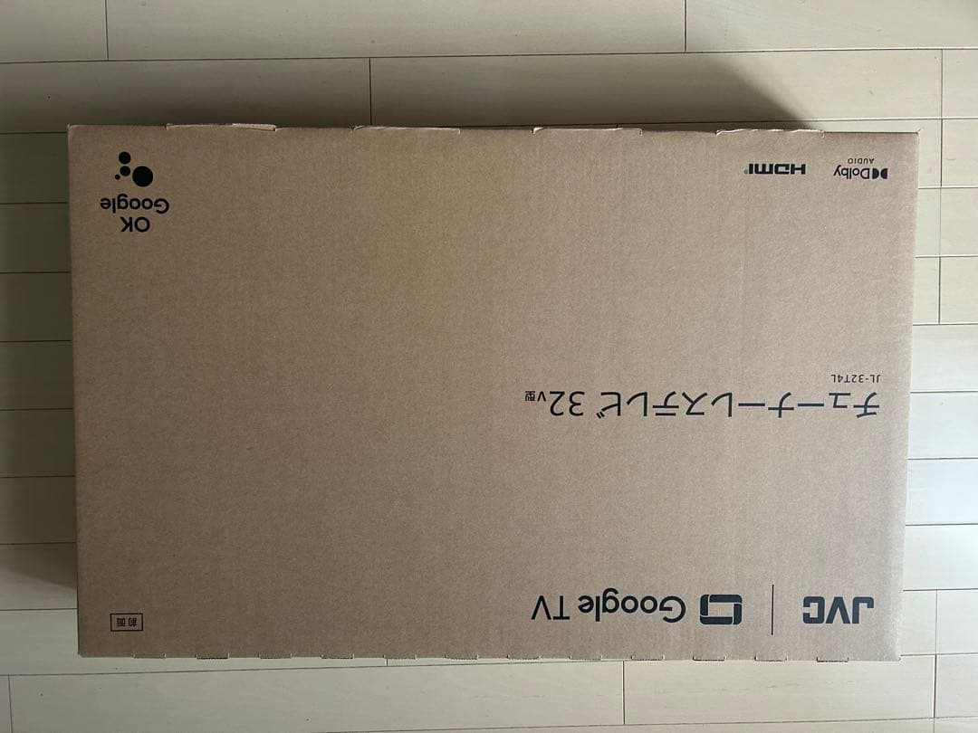 JVC Google TV 32インチ JL-32J74 チューナーレステレビ ヤマダデンキ、Google TV搭載の32型チューナーレステレビに新色