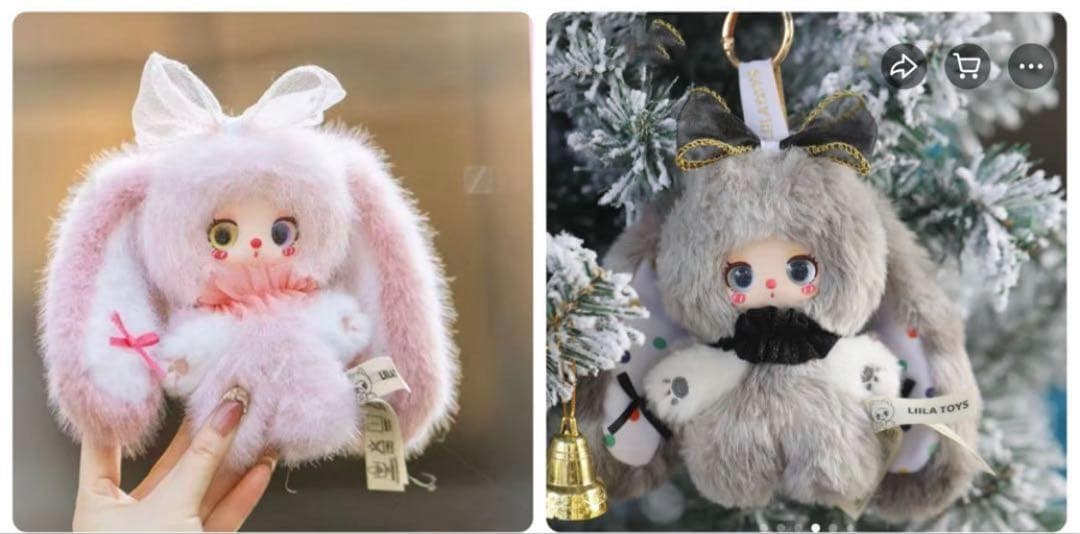 Liila Rainbow Candy Bunny ぬいぐるみ リラ まとめ売り - メルカリ