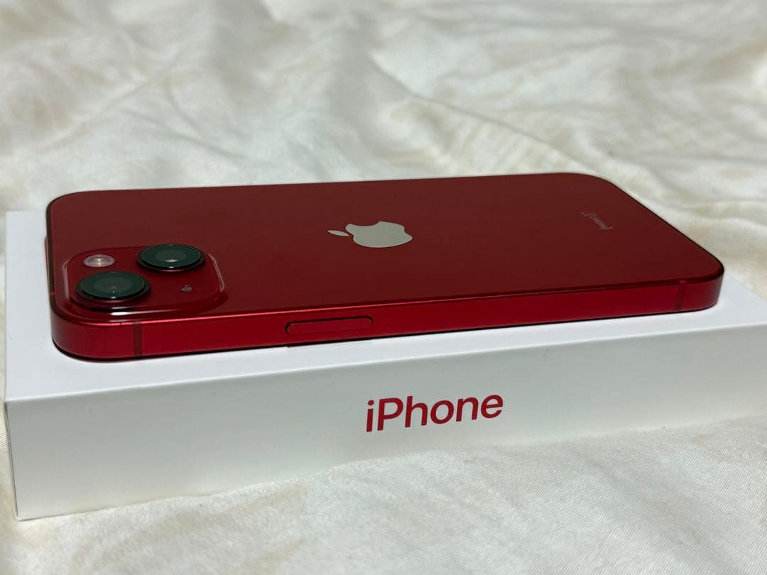 iPhone 13 256GB Red バッテリー90% SIMフリー - メルカリ