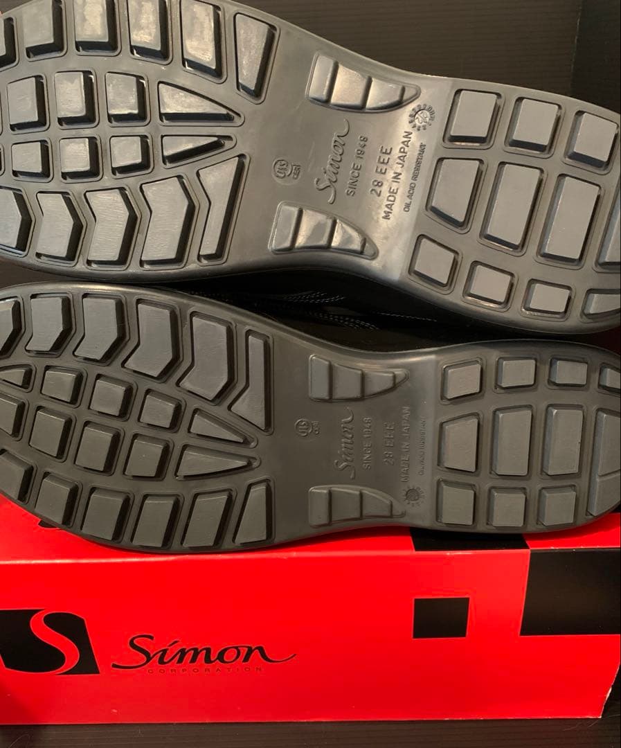 シモン 【生産完了品】安全靴甲プロ付 短靴 SS11D-6 28.0cm 未使用