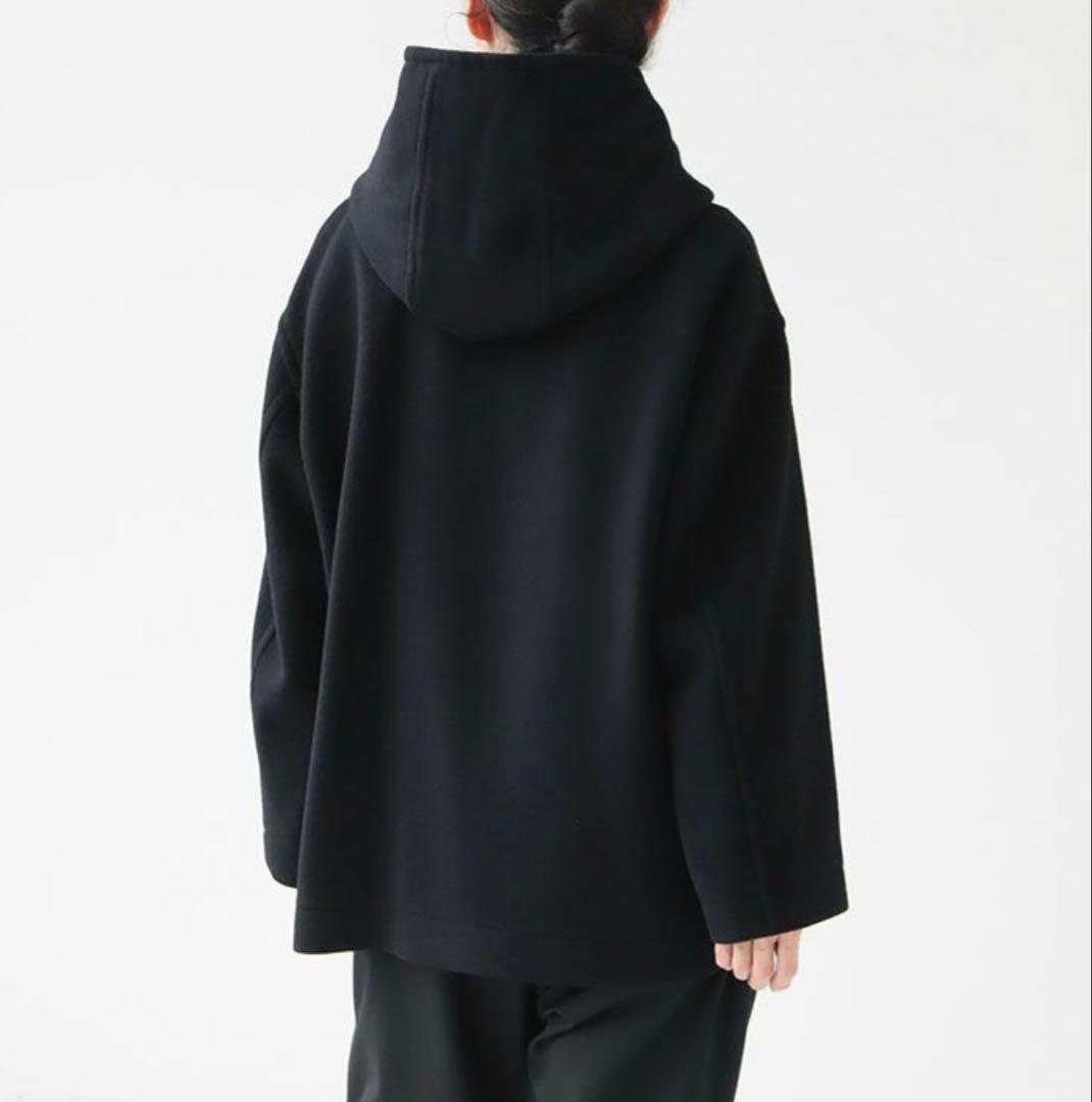 ORCIVAL ライトモッサフードコート サイズ2 フード付きネイビーコート