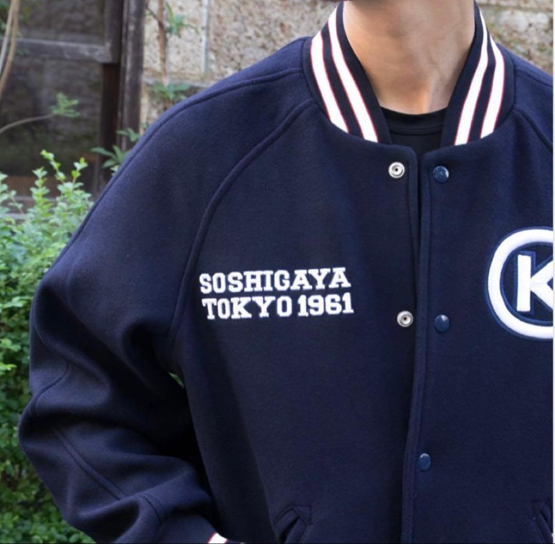 木梨サイクル メルトンスタジャン ネイビー Mサイズ - メルカリ