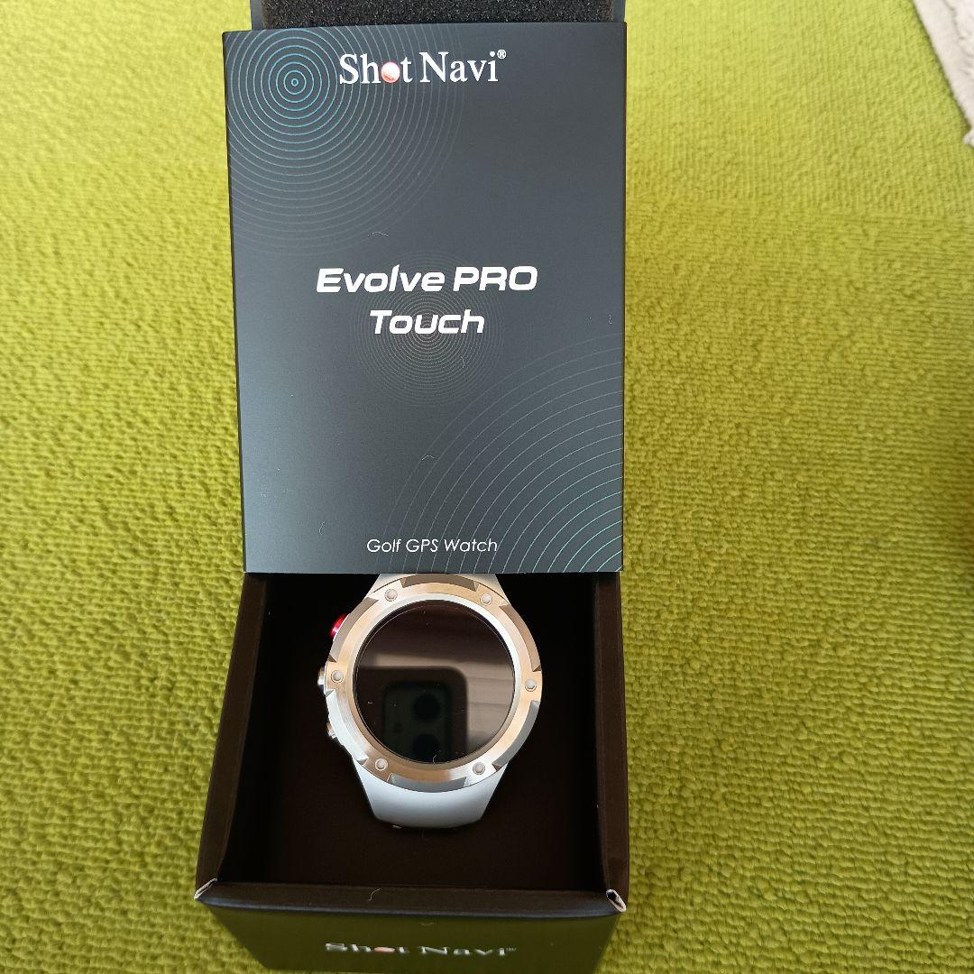 Shot Navi Evolve PRO Touch GPSウォッチ ホワイト - メルカリ