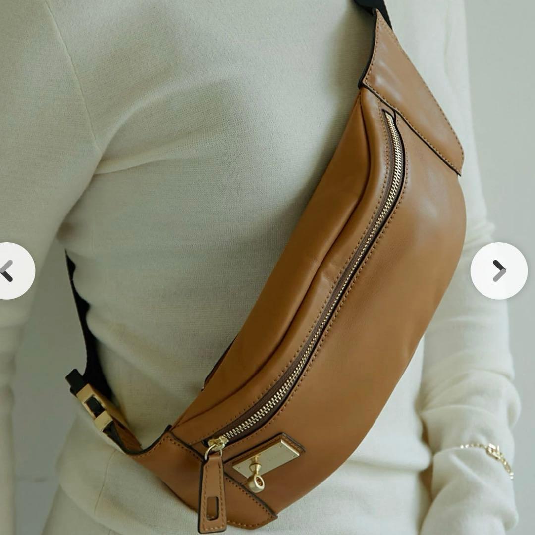 オルセット　ボディバック　レザー　美品　plage ウィムガゼット Whim Gazette(ウィム ガゼット)の【ORSETTO】レザーボディバッグ通販