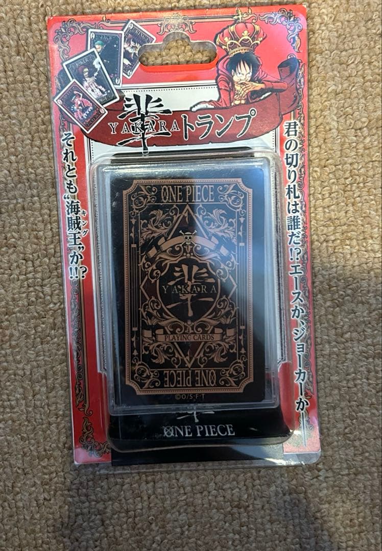 未開封 ワンピース 輩トランプ 第1弾 ONE PIECE カード - メルカリ